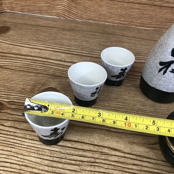 Vintage OMC Japanese Flower TEA SET w/TEAPOT 8 piece set. Excellent Condition - Picture 6 of 7